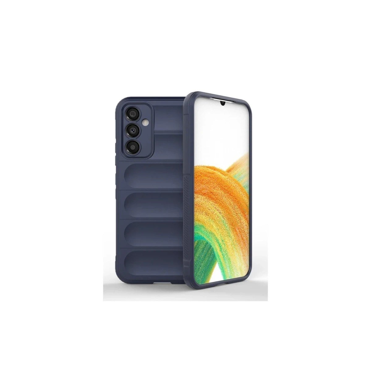 Samsung Galaxy A16 5G Kılıf Optimum Silikon - Lacivert