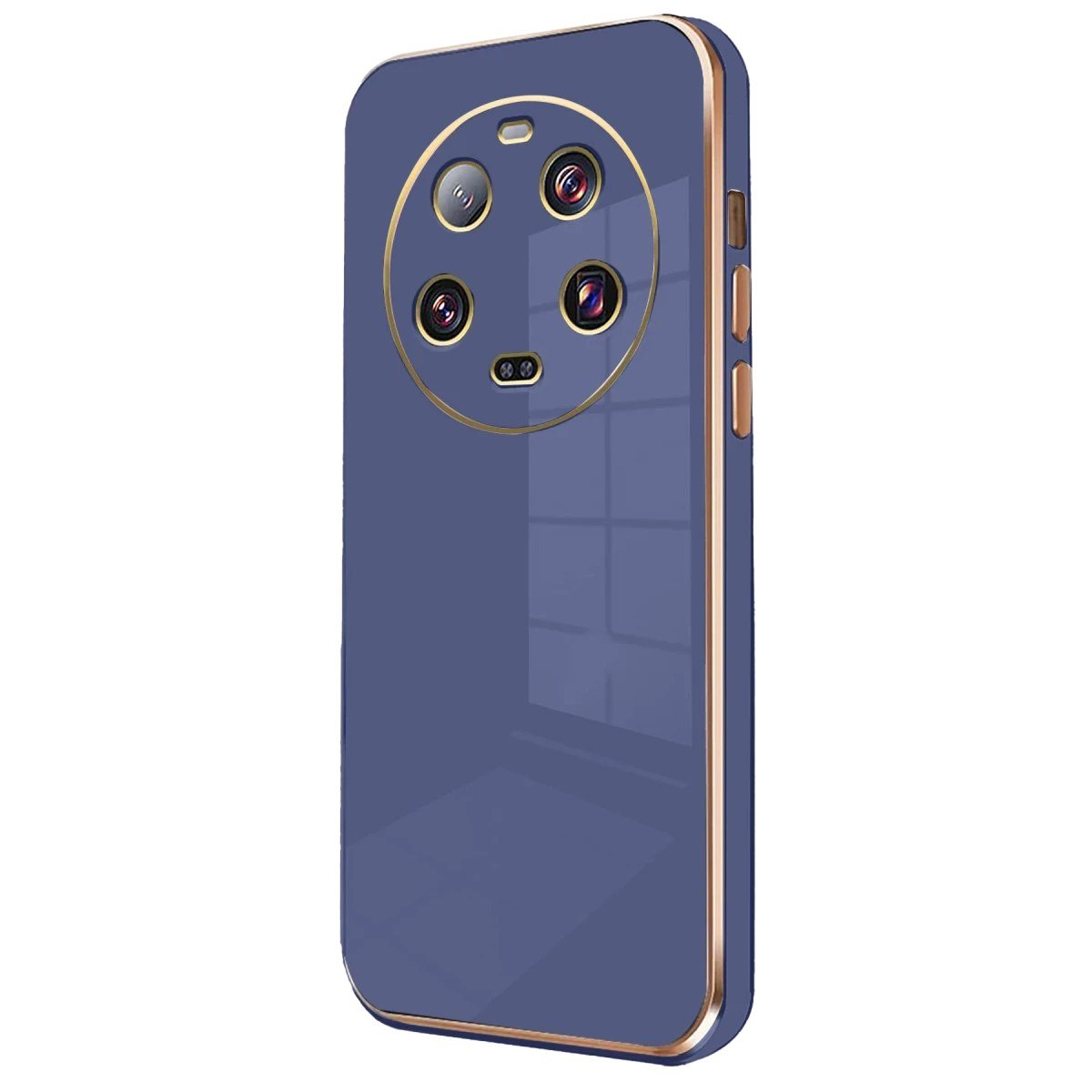 Xiaomi Mi 14 Ultra Kılıf Volet Silikon - Mavi