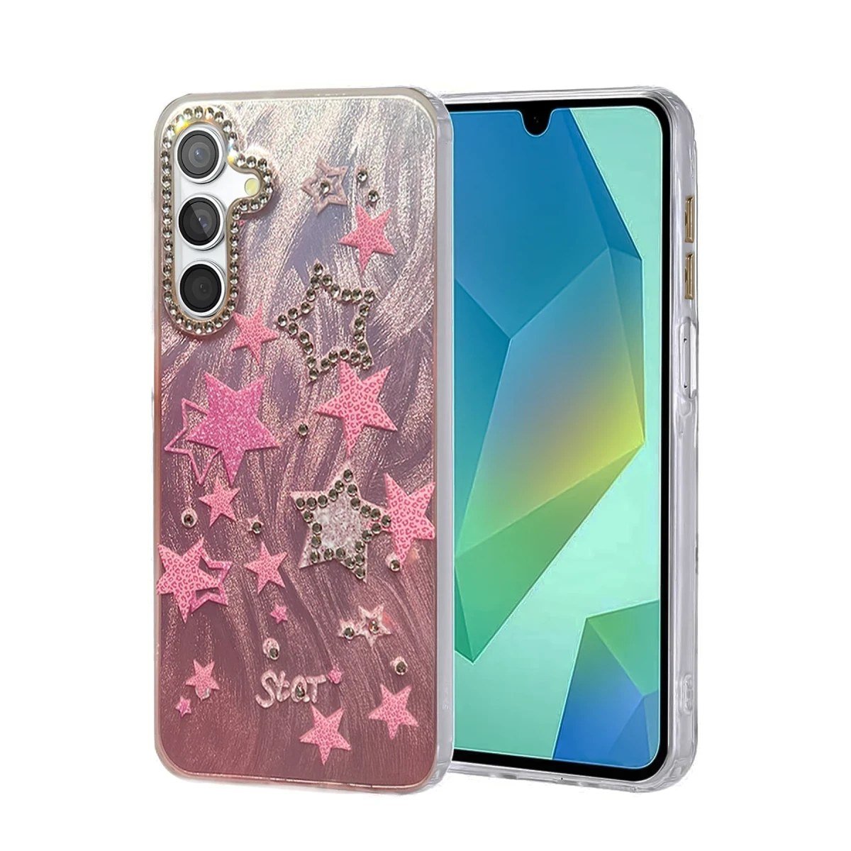 Samsung Galaxy A25 5G Kılıf Blade Aynalı Desenli Kapak - Desen 7