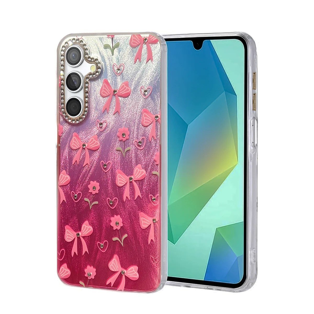 Samsung Galaxy A55 5G Kılıf Blade Aynalı Desenli Kapak - Desen 3