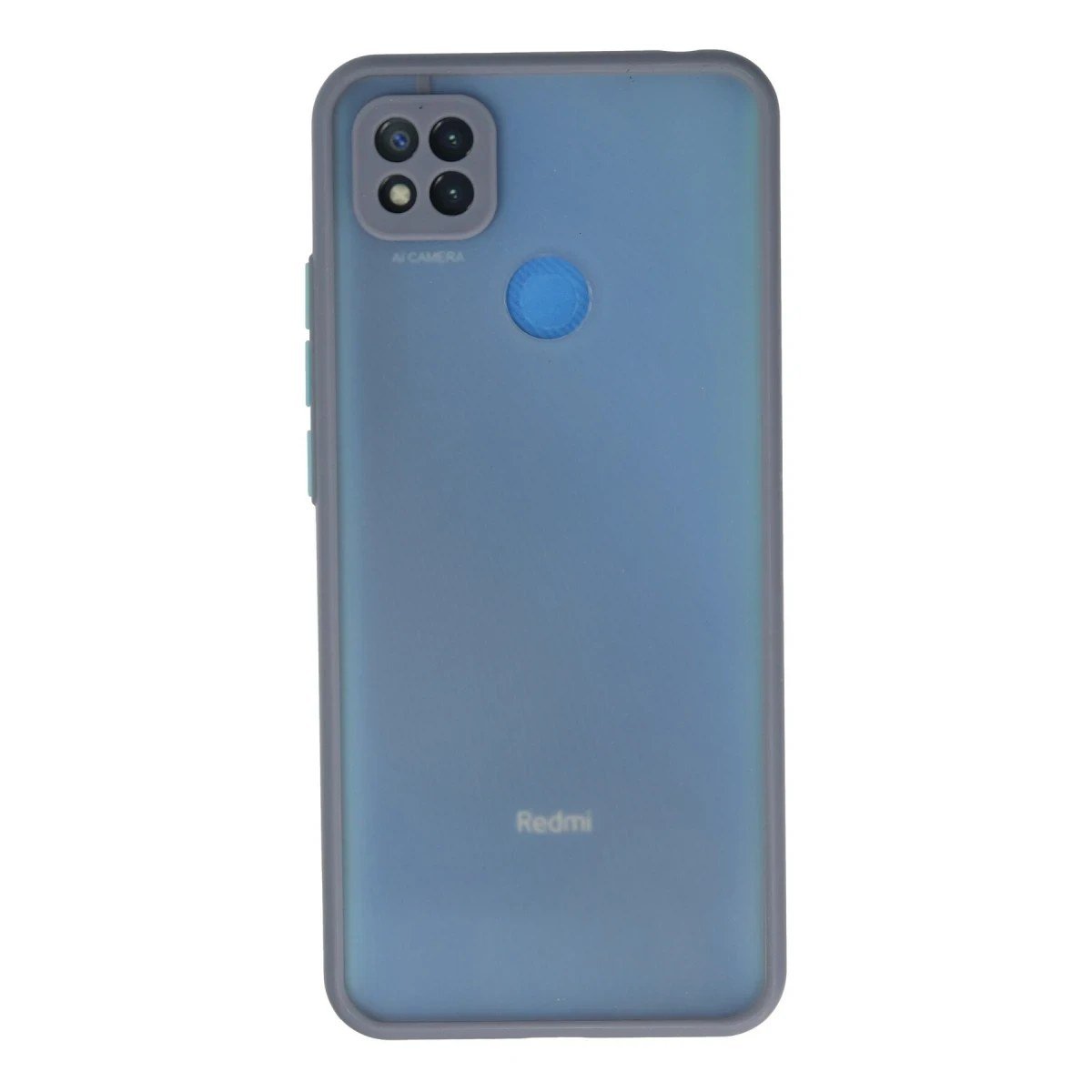 Xiaomi Redmi 9C Kılıf Montreal Silikon Kapak - Gri