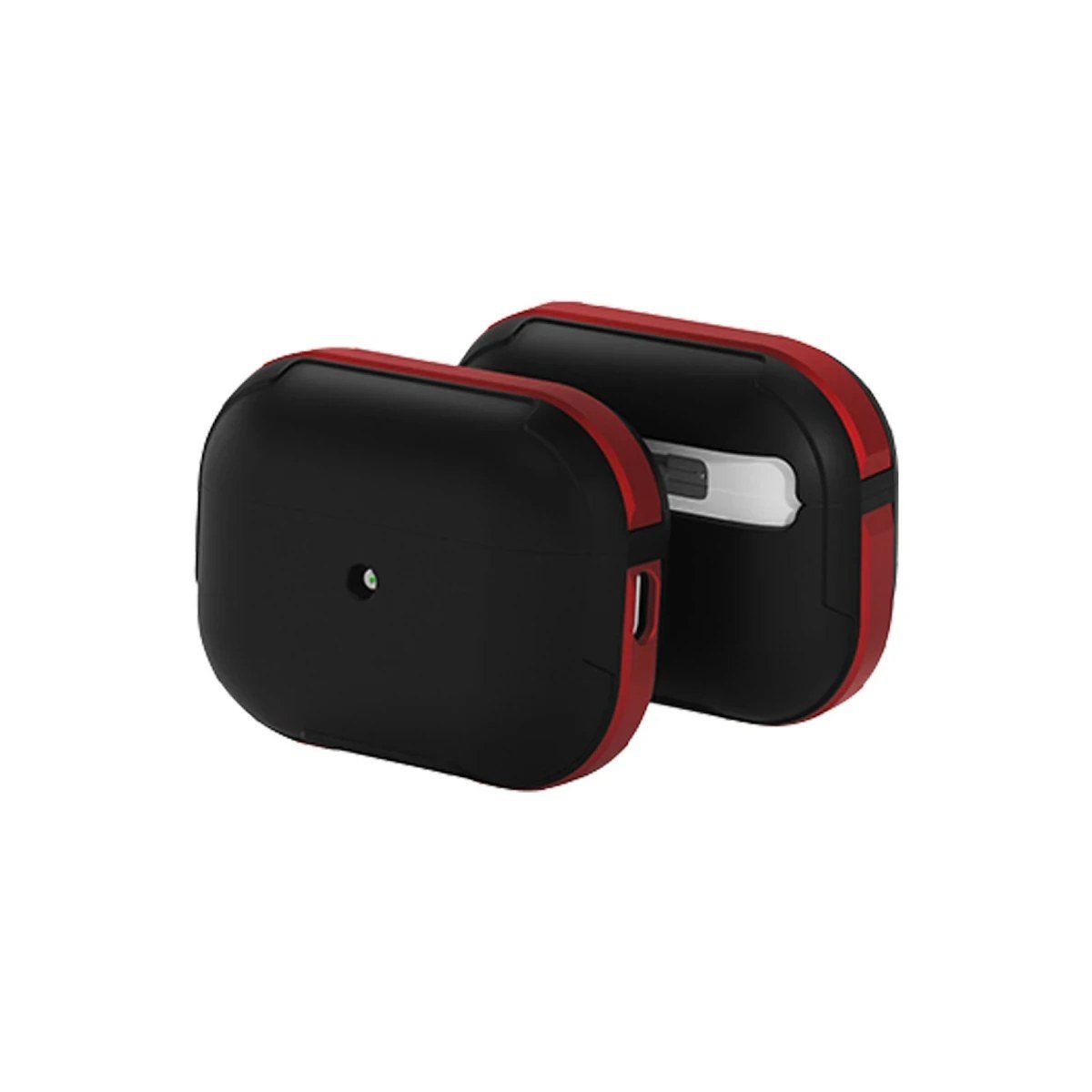 Movenchy Apple Airpods Pro 2 (2.nesil) MO-A8 Armor Kılıf - Kırmızı
