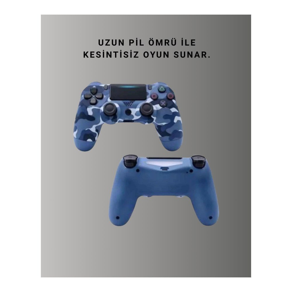 Uzun Pil Ömürlü Oyun Kolu – USB ile Hızlı Şarj Desteği