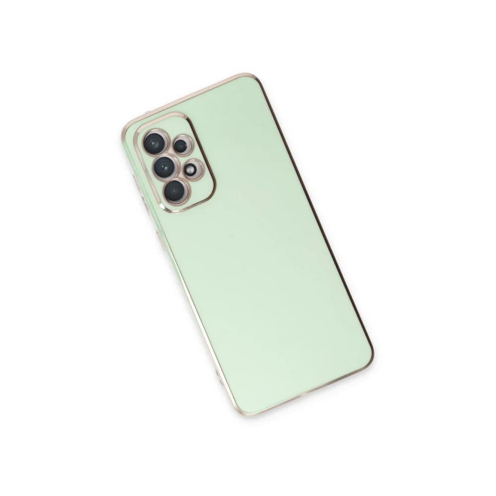 Samsung Galaxy A73 5G Kılıf Volet Silikon - Açık Yeşil