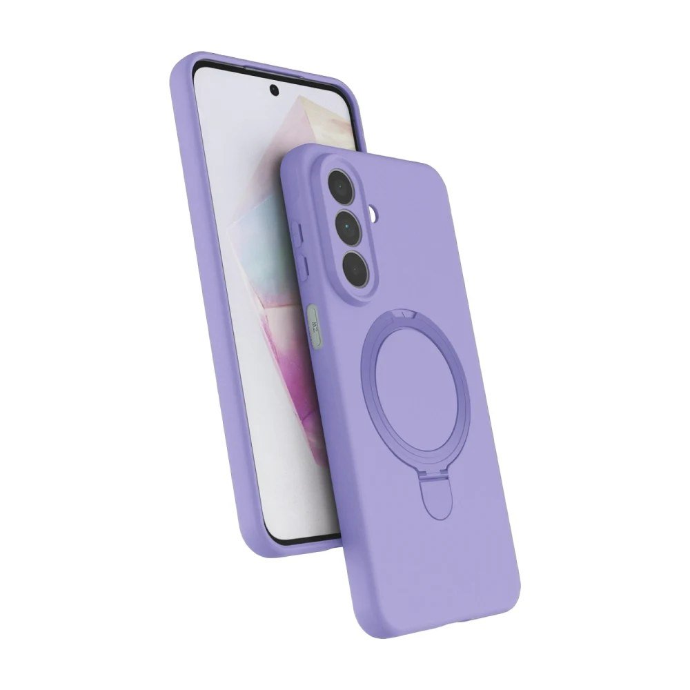 Samsung Galaxy A27 5G Regal Magsafe Standlı Kapak - Lila