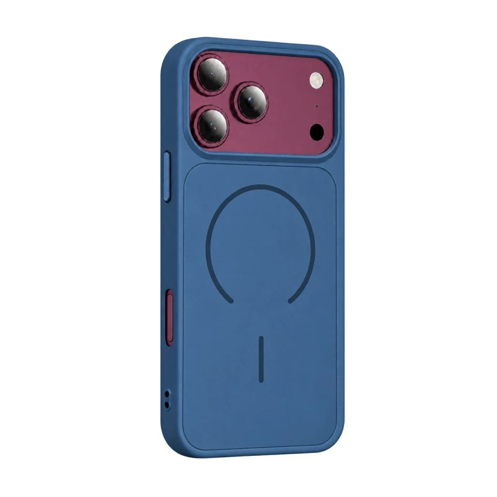 Apple iPhone 18 Pro Max Azus Magsafe Kapak - Mavi