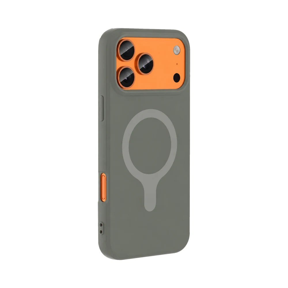 Joko Apple iPhone 18 Pro Max/17 Pro Max Z Silikon Magsafe Kapak - Gri