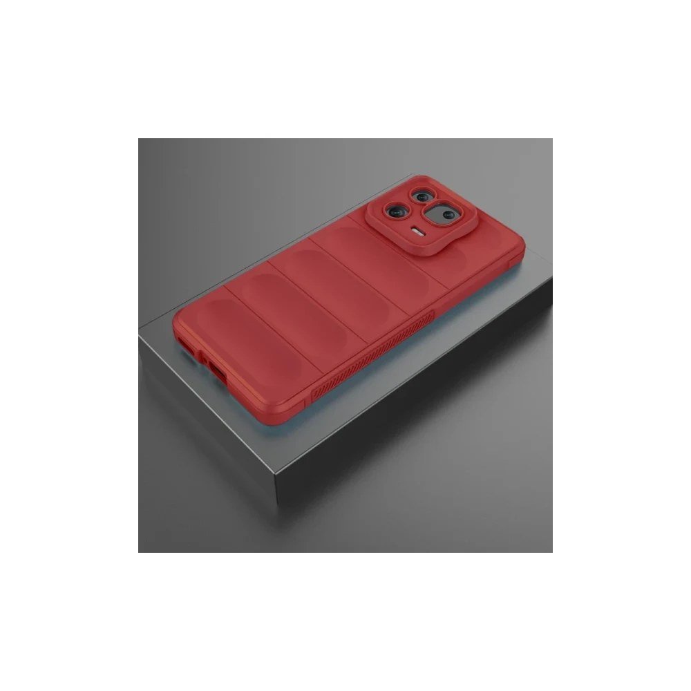 Xiaomi Mi 13 Kılıf Optimum Silikon - Kırmızı