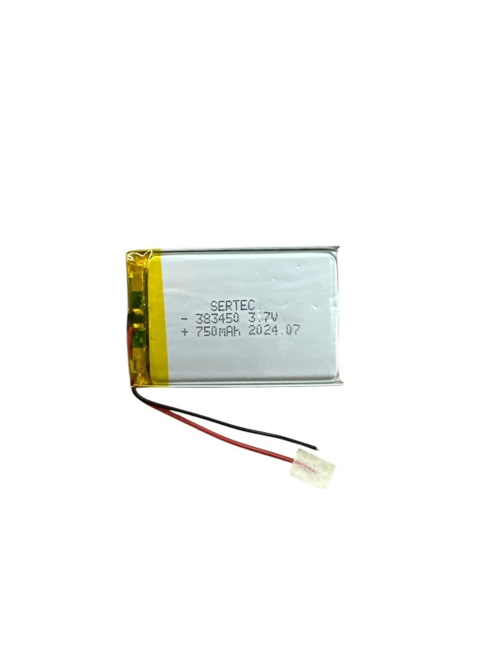 Yüksek Kapasiteli Li-polymer Pil 3.7v 750mah Devreli
