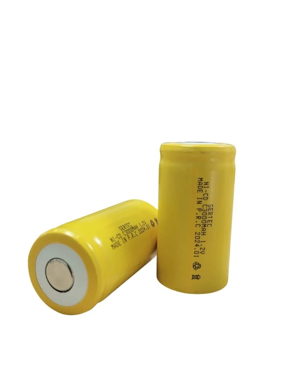Orta Boy Ni-cd Şarjlı Pil 3000 Mah 1.2v C Tipi