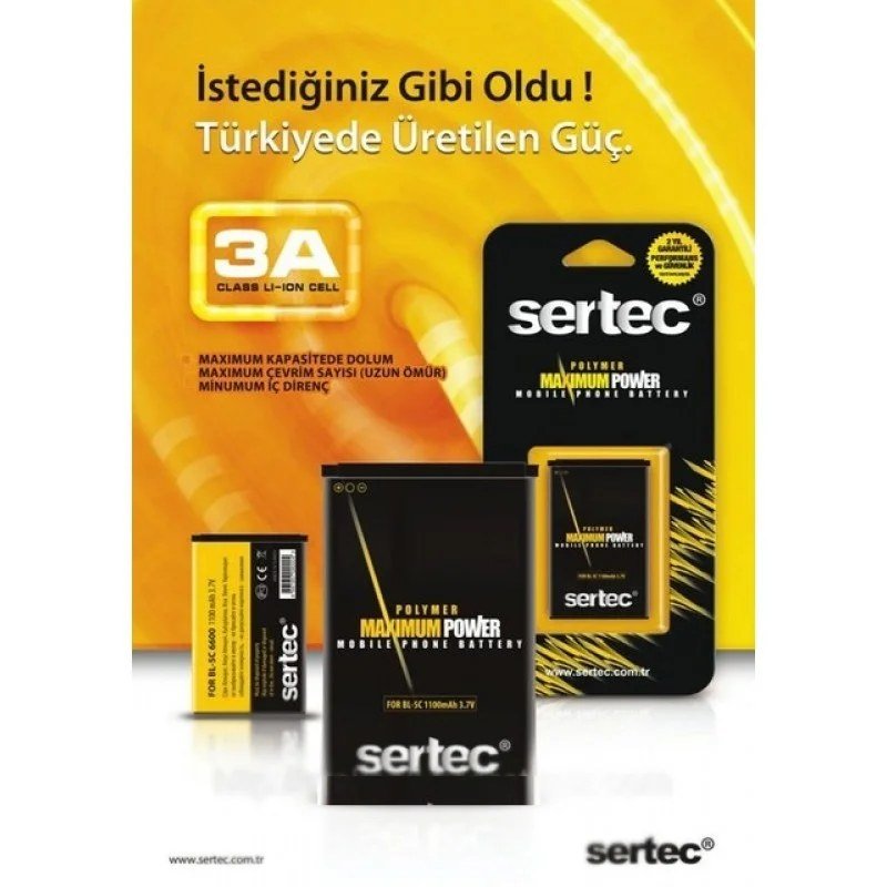 Güçlü Batarya 3,7v 1230mah Galaxy I617 Black Jack Uyumlu