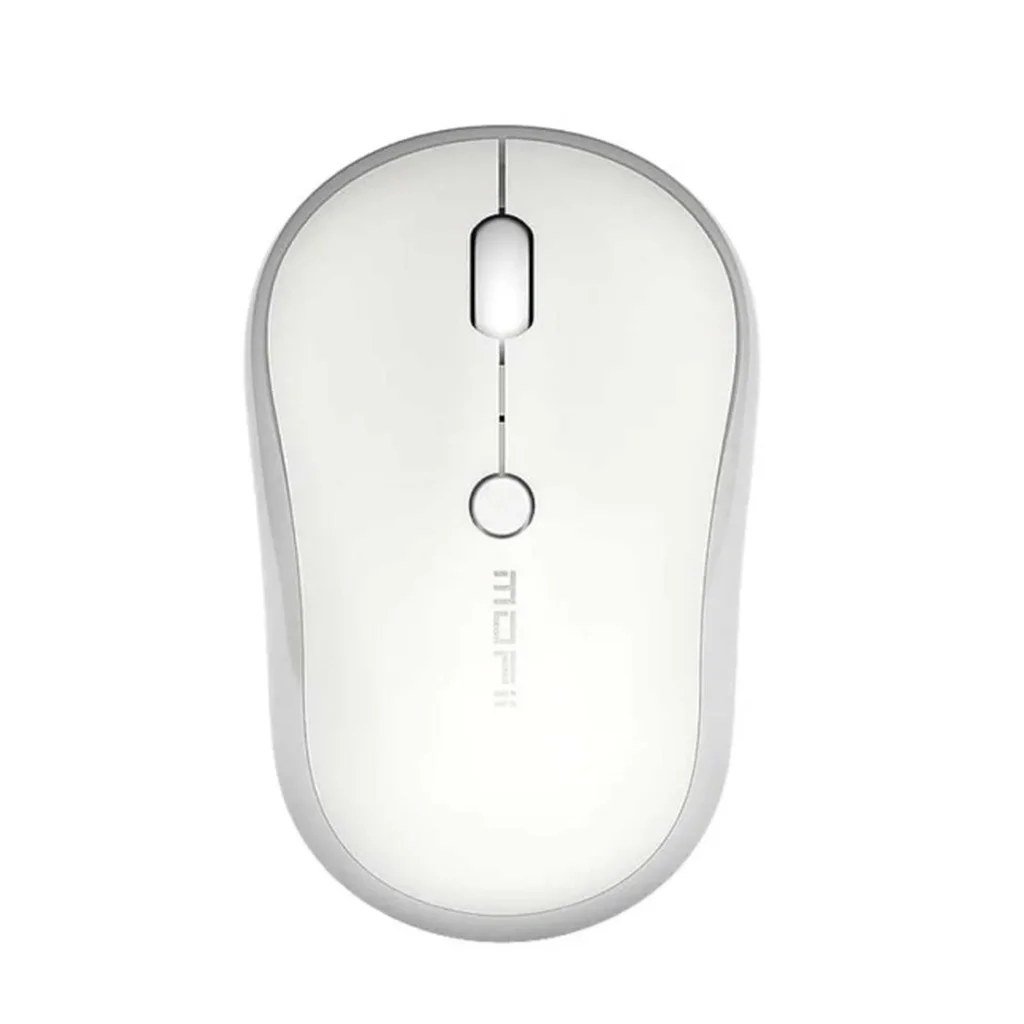 Ergonomik Beyaz Kablosuz Mouse Uzun Süreli Kullanım İçin