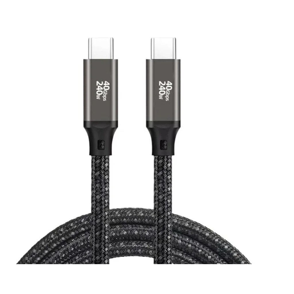 Hızlı Şarj Usb4 Kablo 1 Metre 240w 40gbps Veri Aktarımı